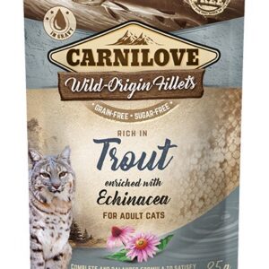 Carnilove Cat Pouch Trout Echinacea einekotike kassidele 85g