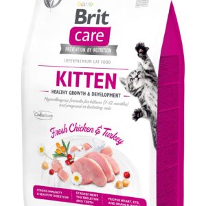 Brit Care Cat Grain-Free Kitten Healthy Growth kassitoit 0,4kg
