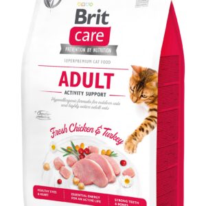 Brit Care Cat Grain-Free Adult Activity Support kassitoit 0,4kg