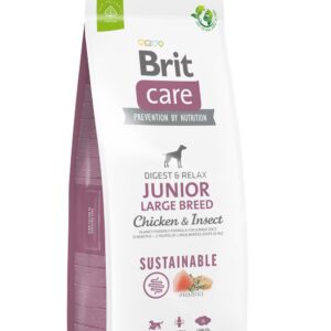 Brit Care Sustainable Junior Large Breed Chicken & Insect koeratoit 12kg