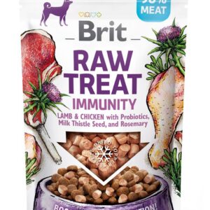 Brit Raw külmkuivatatud maius Immunity koertele 40g
