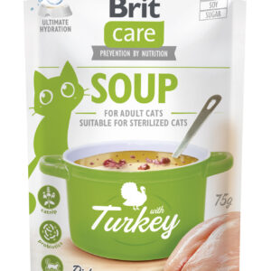 Brit Care Soup with Turkey kalkunisupp kassidele 75g