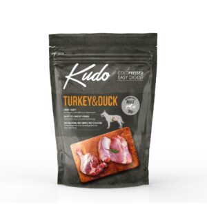Kudo Turkey & Duck külmpressitud koeratoit 3kg