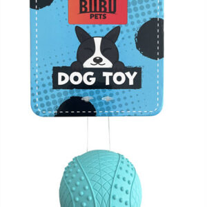 Bubu Pets piiksuga kummist pall koertele 6,5cm
