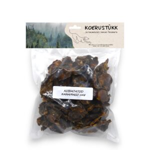 Koerustükk kuivatatud kanamagu koerale 200g