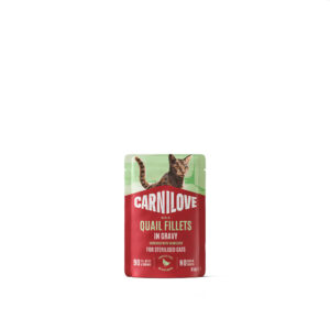 Carnilove Quail Gravy with Dandelion märgtoit steriliseeritud kassidele 85g